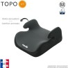 Rehausseur bas NANIA TOPO - Isofix - Groupe 3 (22-36 Kg) - Girafe - Fabriqué en France