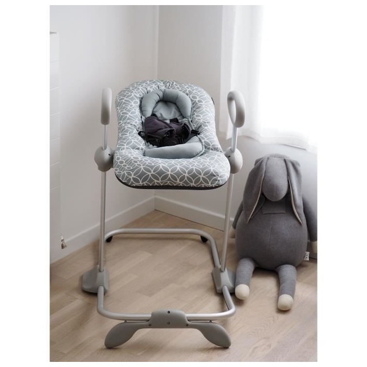 BEABA, Transat Up&Down III,Transat Réglable en Hauteur, Pour Bébé e