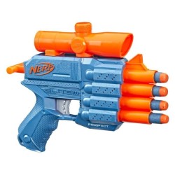 Nerf Elite 2.0 Prospect QS-4, 8 fléchettes Nerf Elite Officielles, Tire 4 fléchettes, viseur de précision Fixe GXP-811503