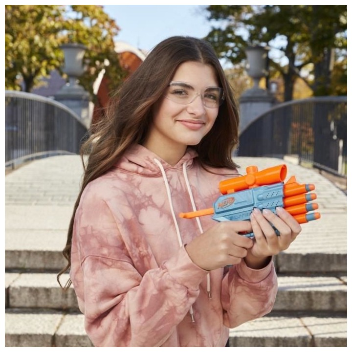 Nerf Elite 2.0 Prospect QS-4, 8 fléchettes Nerf Elite Officielles, Ti