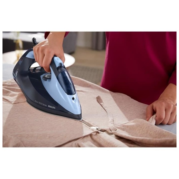 PHILIPS DST7041/20 Fer a vapeur Série 7000 - clair/bleu foncé