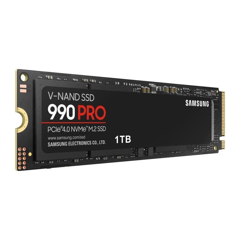 SAMSUNG 990 Pro - Disque Dur SSD - 1 To - PCIeGen4.0 x4 - NVMe2.0 - M.2 2280