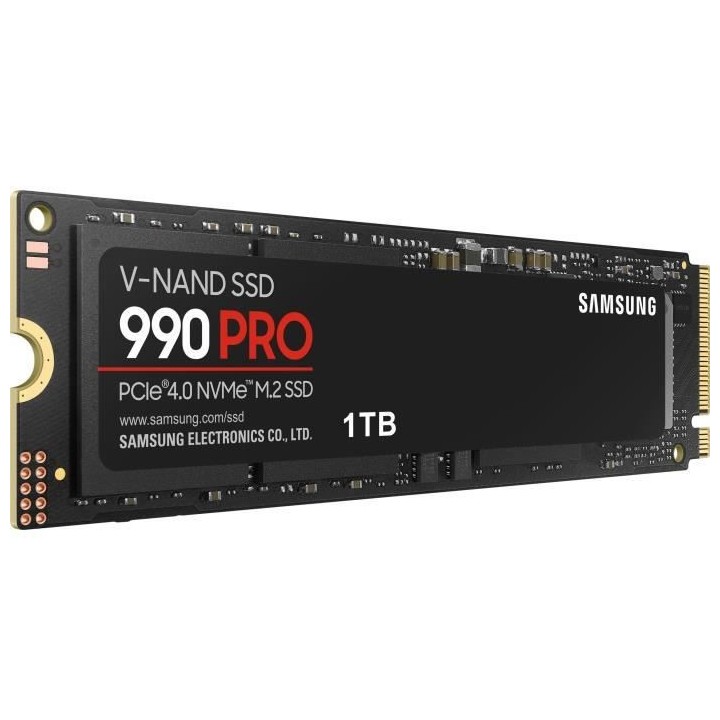 SAMSUNG 990 Pro - Disque Dur SSD - 1 To - PCIeGen4.0 x4 - NVMe2.0 - M.