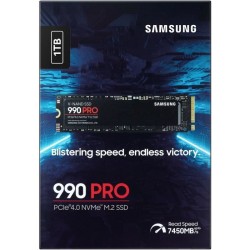 SAMSUNG 990 Pro - Disque Dur SSD - 1 To - PCIeGen4.0 x4 - NVMe2.0 - M.2 2280