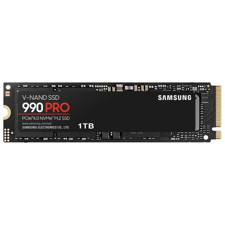 SAMSUNG 990 Pro - Disque Dur SSD - 1 To - PCIeGen4.0 x4 - NVMe2.0 - M.