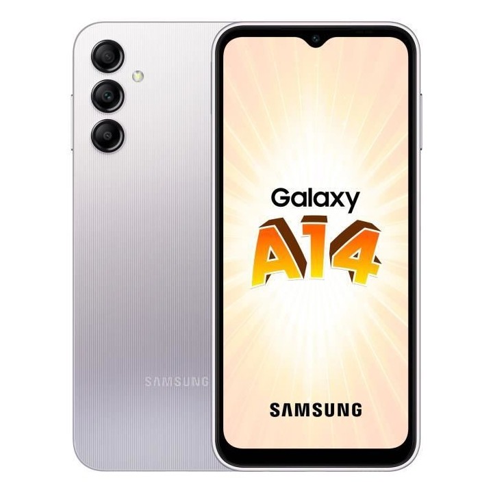 SAMSUNG Galaxy A14 4G Argenté 64 Go