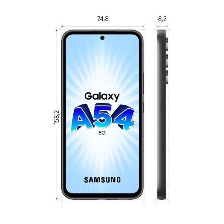 SAMSUNG Galaxy A54 5G Graphite 128 Go