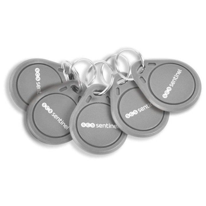 Lot de 5 badges RFID - (VisioDoor, CodeAccess 501 et A)