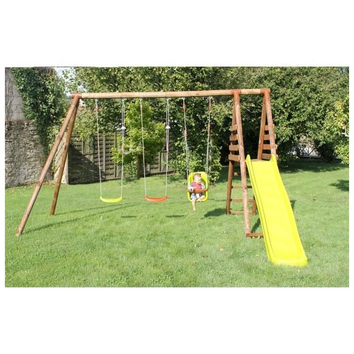 Station ANKARA - Portique balançoire SOULET avec siege bébé et tobo