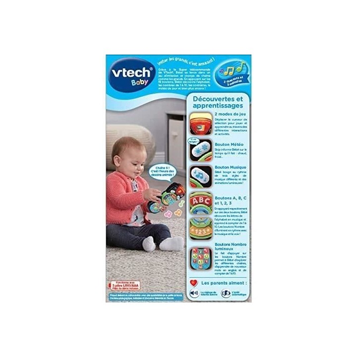 VTECH BABY - Super Télécommande Parlante