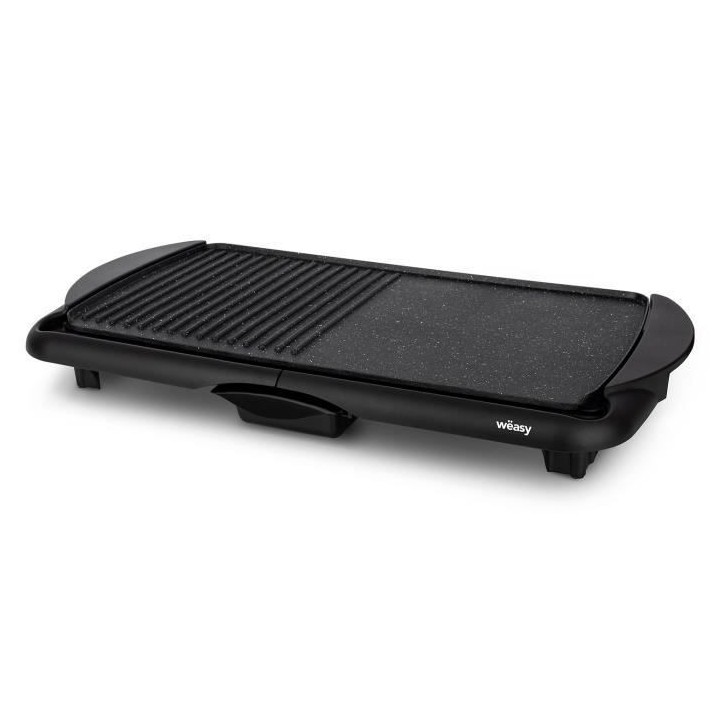 WEASY STO52 Plancha éléctrique 2000W - Plaque effet pierre - 52x27cm