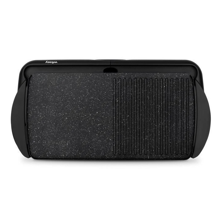 WEASY STO52 Plancha éléctrique 2000W - Plaque effet pierre - 52x27cm