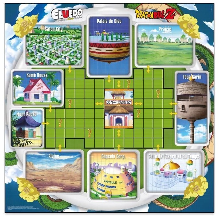 CLUEDO DRAGON BALL Z