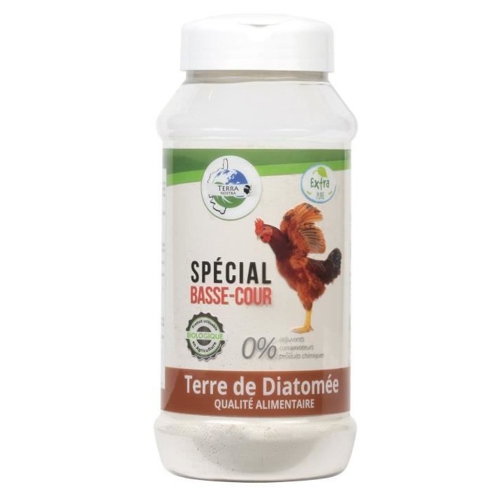 TERRA NOSTRA - Terre de Diatomée Spéciale Basse Cour - Qualité Alim