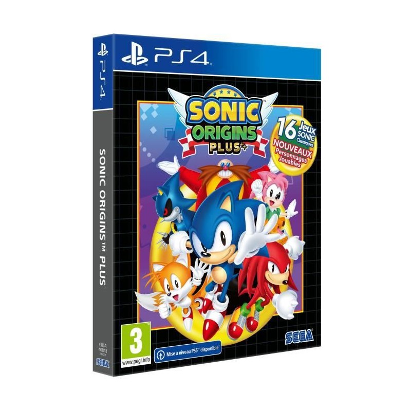 Sonic Origins Plus - Jeu PS4