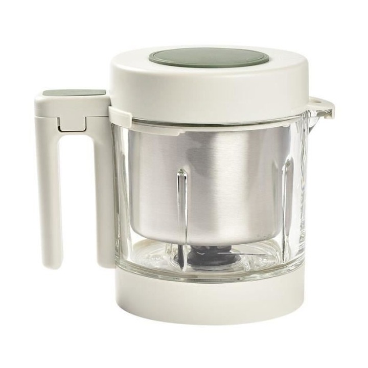 Babycook Smart BEABA connecté - Bol verre 1250 ml - Vert de gris