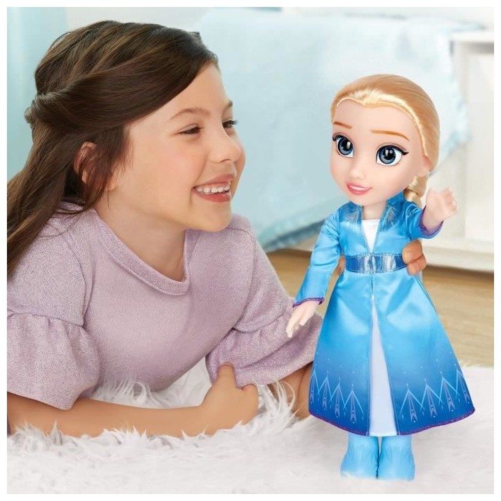 REINE DES NEIGES 2 - Poupée Elsa - 38 cm - JAKKS - 480165