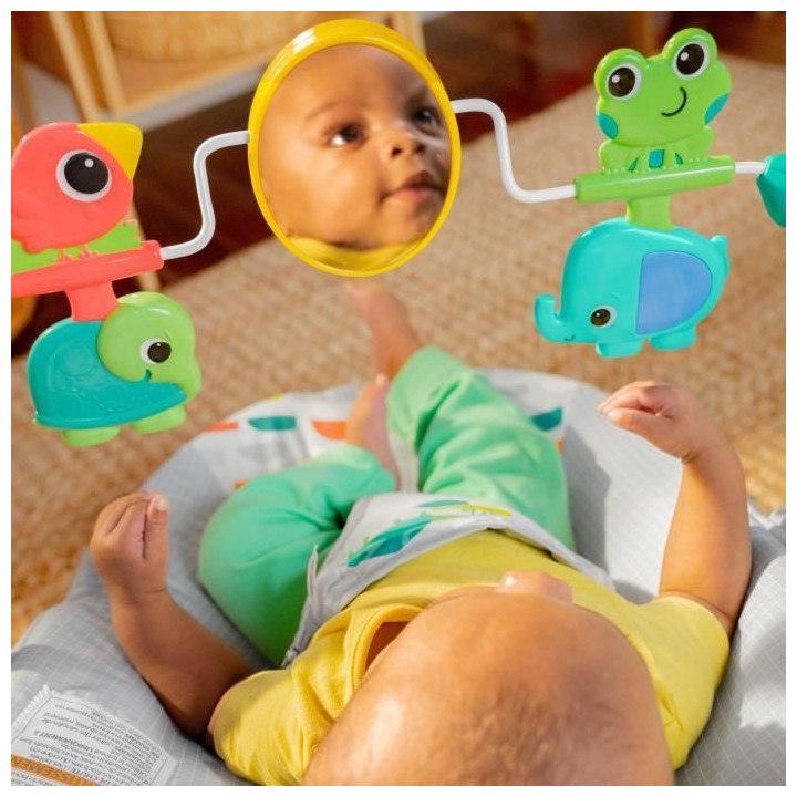 BRIGHT STARTS Transat Playful Paradise, vibrations apaisantes, jouets