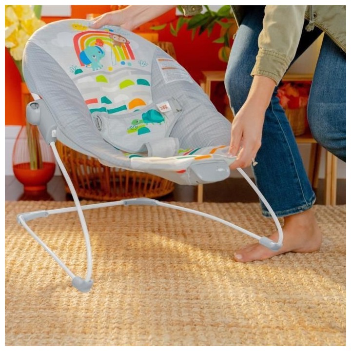 BRIGHT STARTS Transat Playful Paradise, vibrations apaisantes, jouets