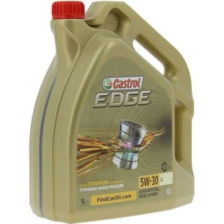 CASTROL Huile-Additif Edge LL - Synthetique / 5W30 / 5L