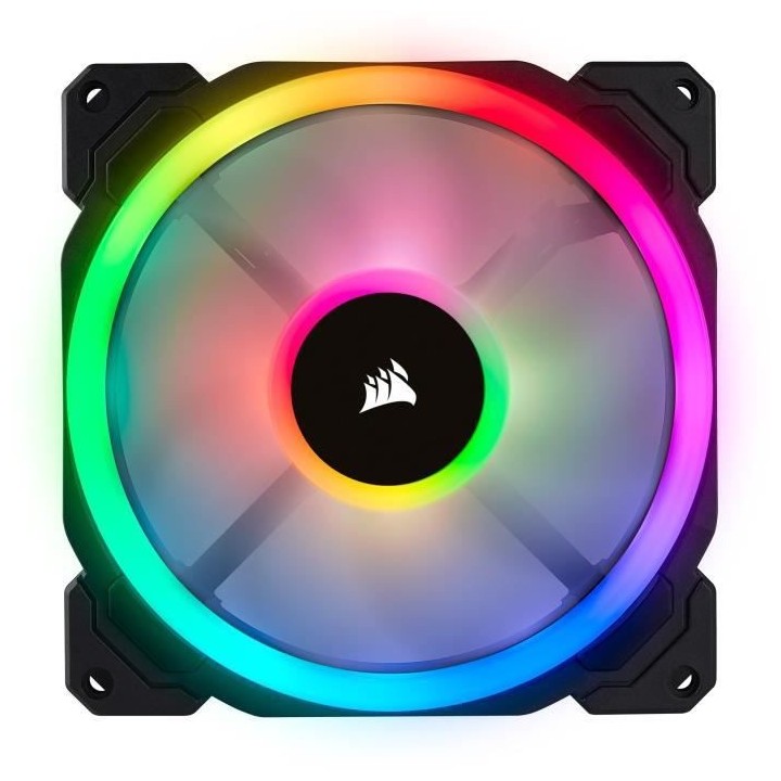CORSAIR Ventilateur LL140 RGB - Diametre 140mm - LED RGB - Extension P