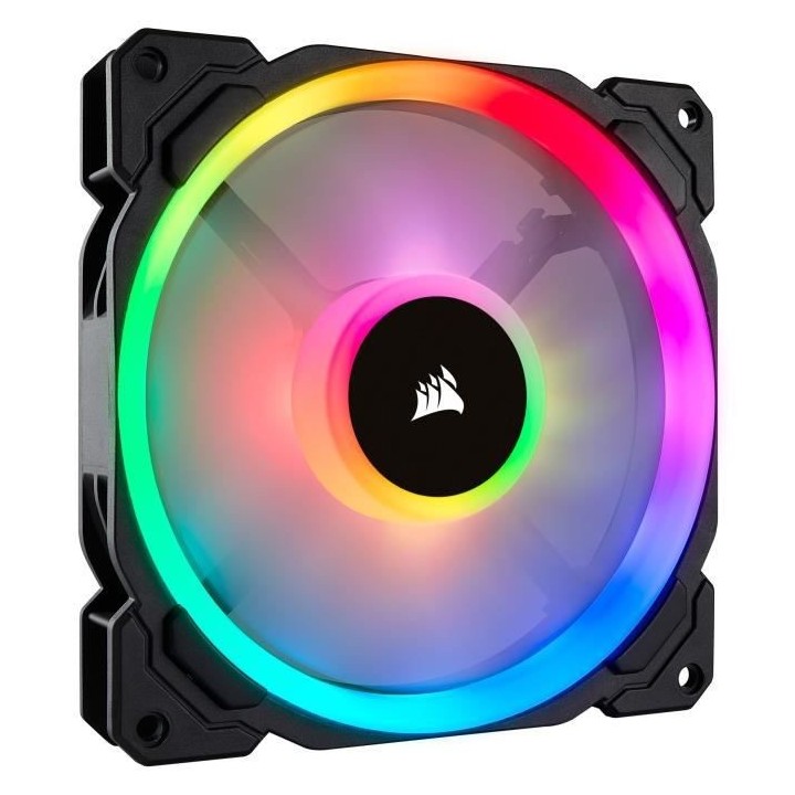 CORSAIR Ventilateur LL140 RGB - Diametre 140mm - LED RGB - Extension P