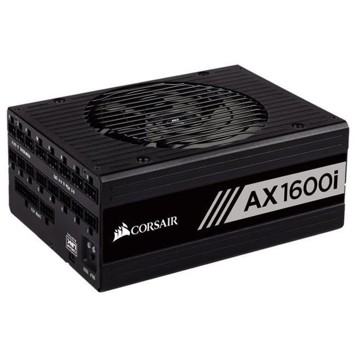 CORSAIR Alimentation PC AX1600i Modulaire (COR0843591050319 )