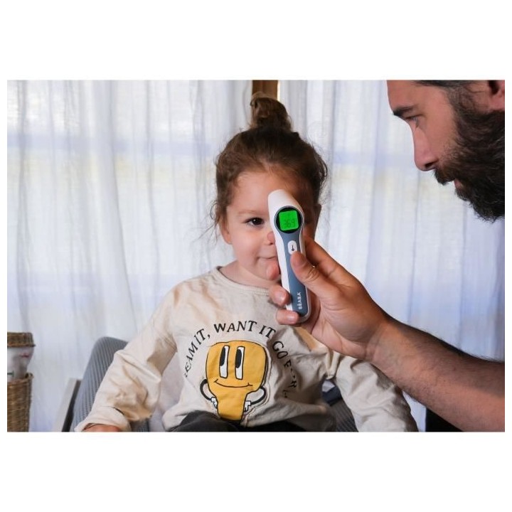 Béaba Soin Thermospeed Thermometre Infrarouge Auriculaire Frontal