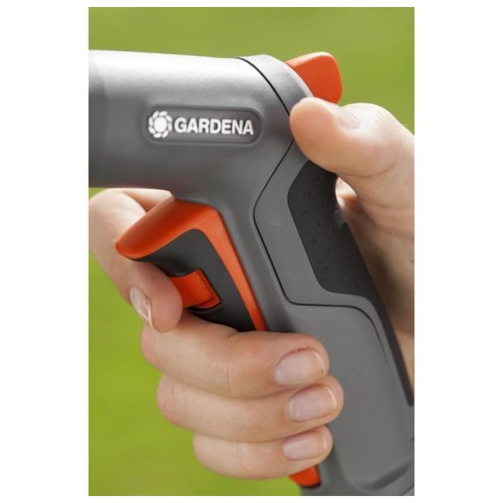 GARDENA Pistolet d'arrosage et nettoyage Comfort – Jet concentré &