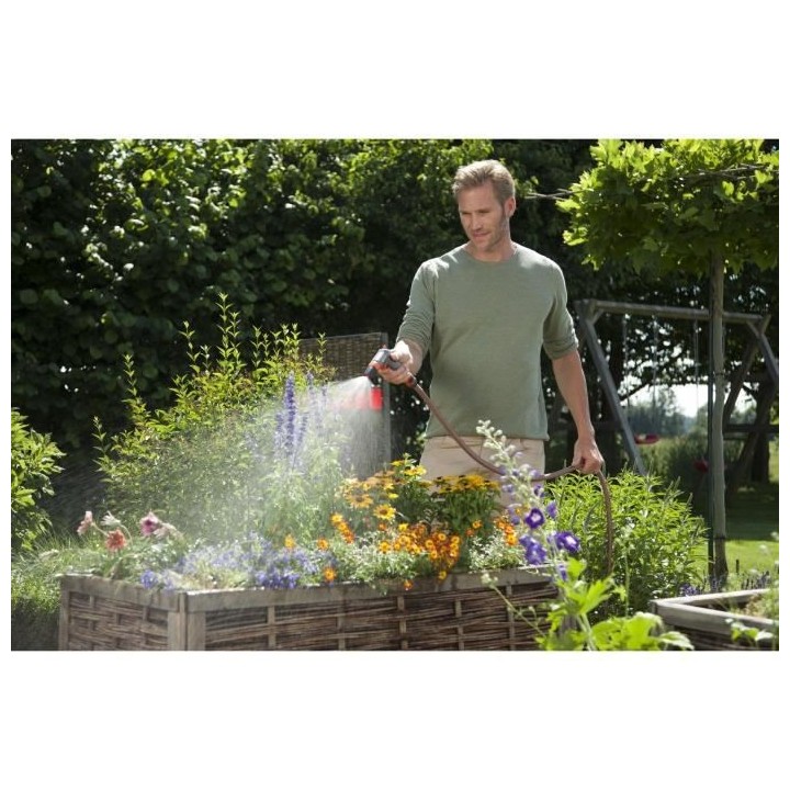GARDENA Pistolet d'arrosage et nettoyage Comfort – Jet concentré &