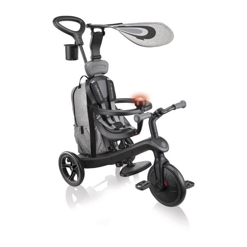 Tricycle évolutif - EXPLORER 4 EN 1 DELUXE PLAY - gris