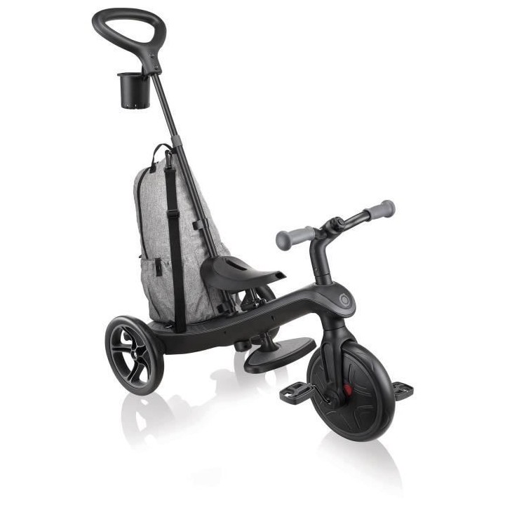Tricycle évolutif - EXPLORER 4 EN 1 DELUXE PLAY - gris