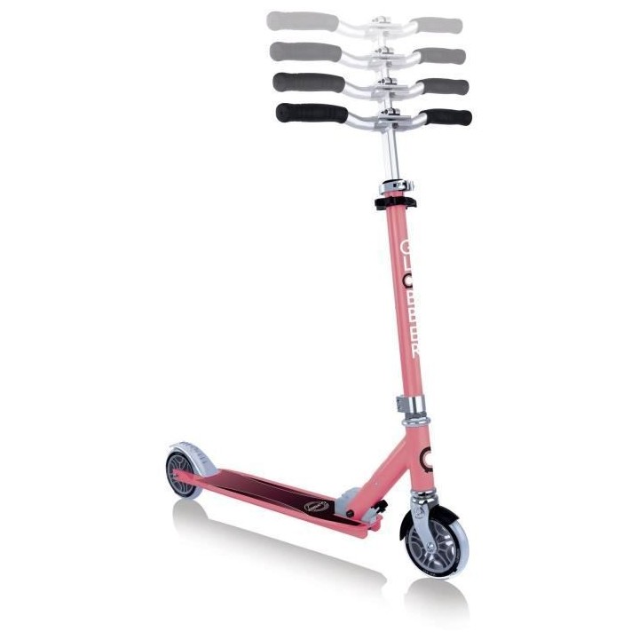 Trottinette 2 roues ados - FLOW ELEMENT - rose corail