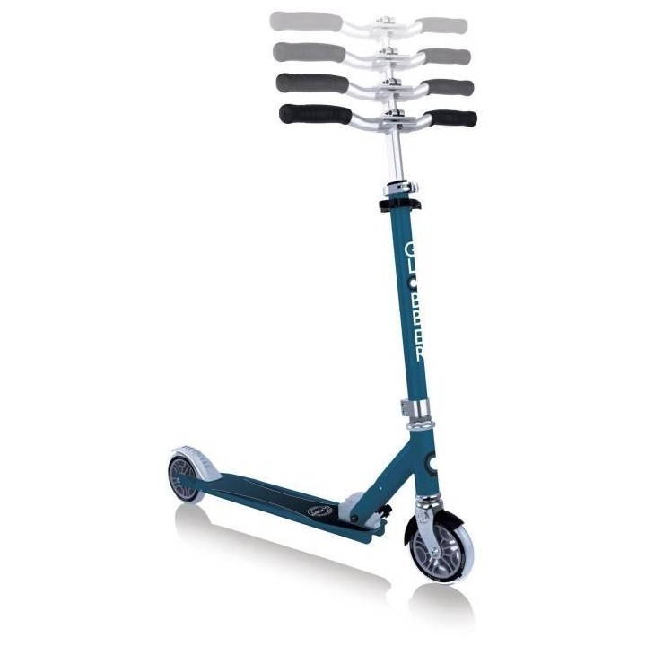 Trottinette 2 roues ados - FLOW ELEMENT - bleu pétrole