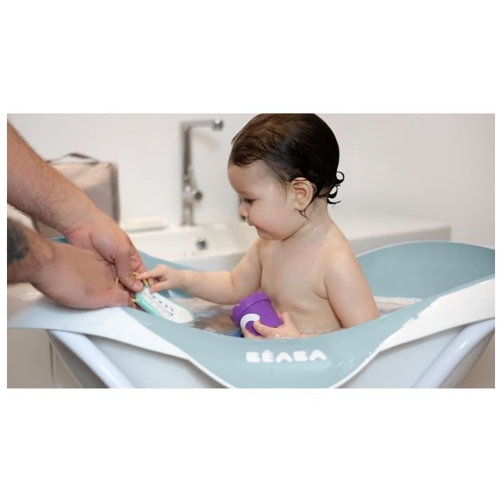 BEABA, Baignoire pour Bébé Camélé'O, Antidérapante et Confort, Ma