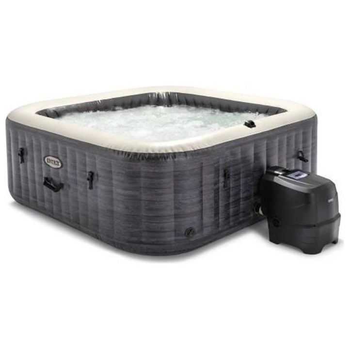Intex - 28450EX - Pure spa gonflable ardoise 4 places