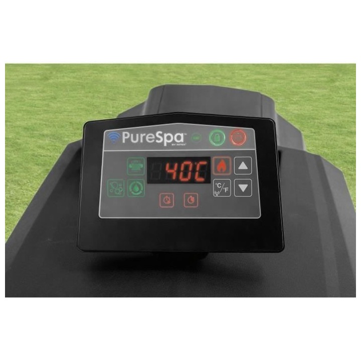 Intex - 28450EX - Pure spa gonflable ardoise 4 places