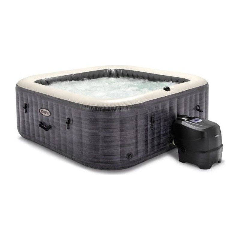 Intex - 28452EX - Pure spa gonflable ardoise 6 places