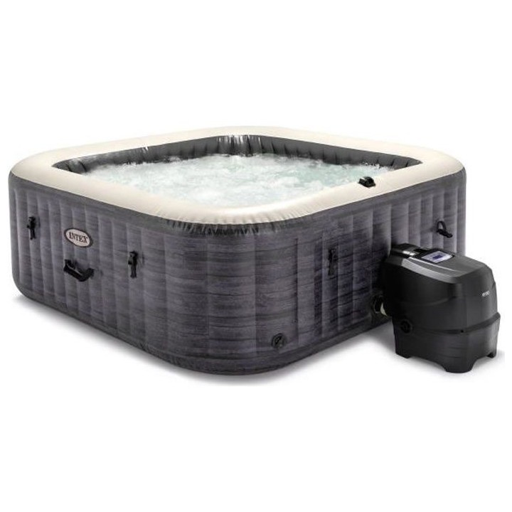 Intex - 28452EX - Pure spa gonflable ardoise 6 places