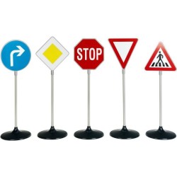 Panneaux de signalisation,...