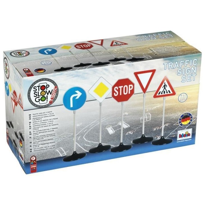 Panneaux de signalisation, 5 pieces - KLEIN - 2980