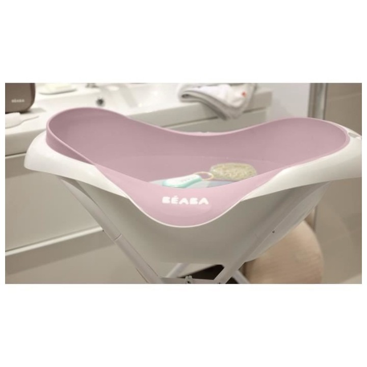 BEABA, Baignoire pour Bébé Camélé'O, Antidérapante et Confort, -
