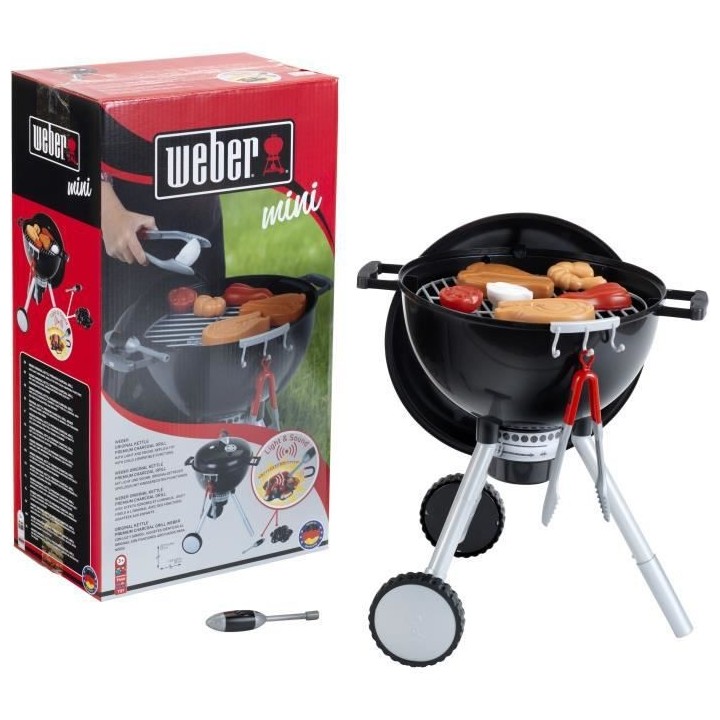 Barbecue Weber One Touch Premium avec charbon sonore et lumineux - KLE