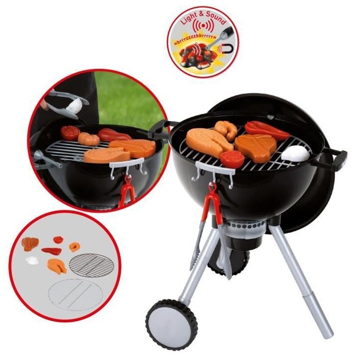 Barbecue Weber One Touch Premium avec charbon sonore et lumineux - KLE