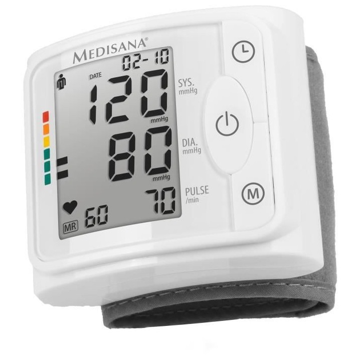 Tensiometre de poignet MEDISANA - BW 320 - mesure de l'arythmie - chif