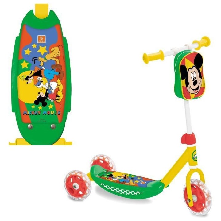 MONDO - Trottinette / Patinette 3 roues - Disney - Mickey