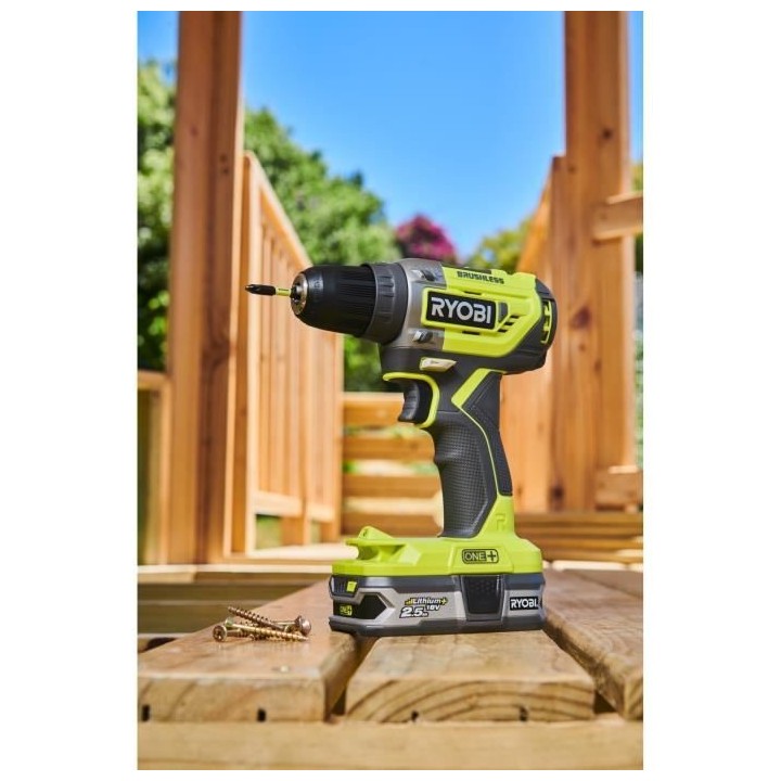 Perceuse-visseuse Etorque moteur BRUSHLESS 18 V - 2 vitesses - 40 Nm -