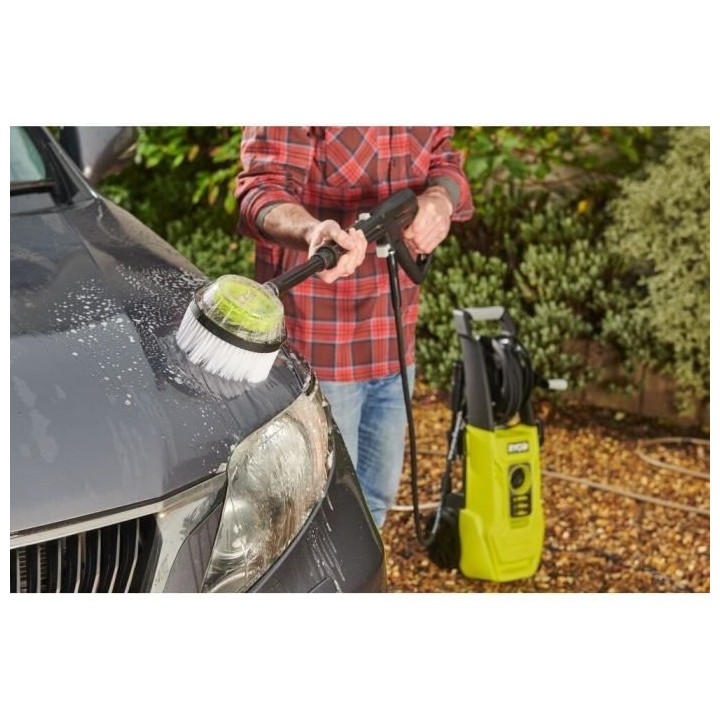 Nettoyeur haute pression 2000 W 150 bars 450 L - flexible 8m, enrouleu
