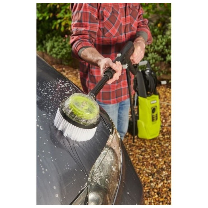 Nettoyeur haute pression 2000 W 150 bars 450 L - flexible 8m, enrouleu