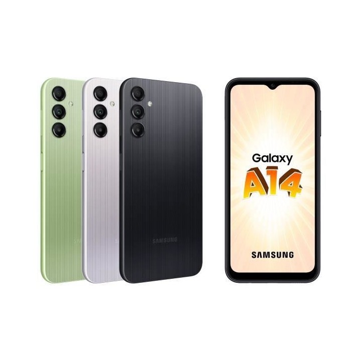 SAMSUNG Galaxy A14 4G Noir 64 Go